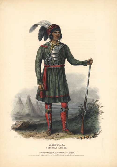 Aseola, A Seminole Leader.