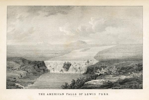 American Falls of Lewis Fork. The,