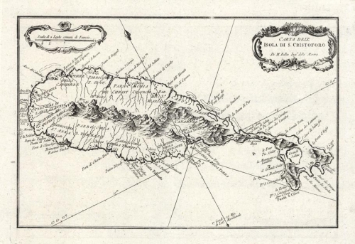 Carta dell' Isola di S. Cristoforo.
