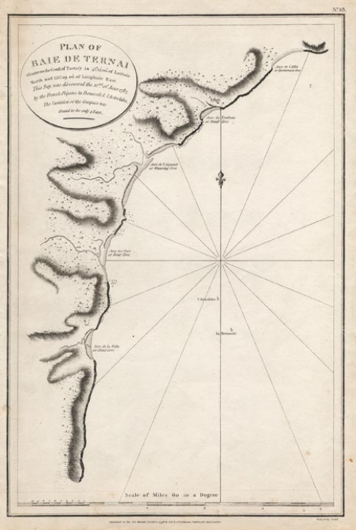 Plan of Baie de Ternai Situate on the cost of Tartary....