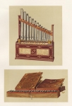 Portable Organ and Bible Regal.