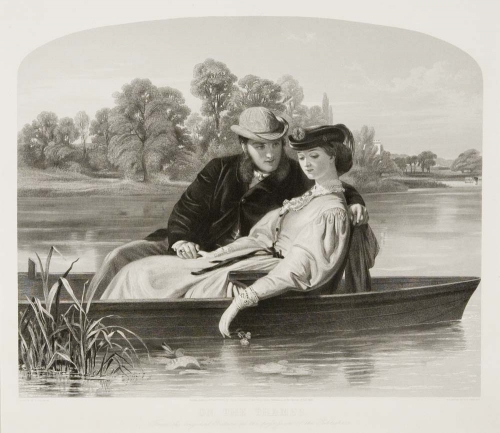 On the Thames. : From the original picture in the possession of the publishers.