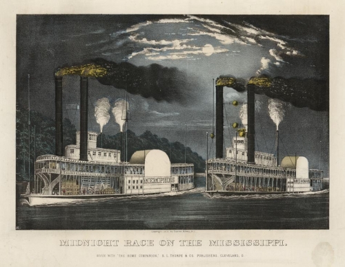Midnight Race on the Mississippi.