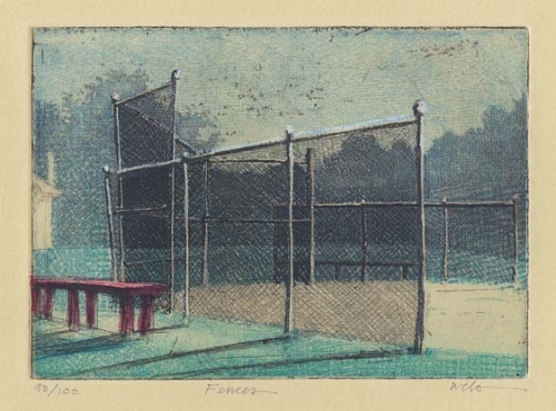 Fences. [baseball]
