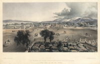 Parade and Upper Part of Kingston from the Church. The, : Looking Towards the Port Royal Mountains. : Plate, 8.