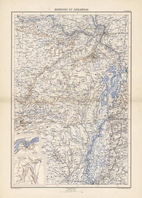 Missouri et Arkansas.  Pl. IV.