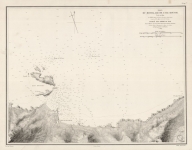 Plan du Mouillage de l'Ile Rousse leve en 1824. (Corsica)