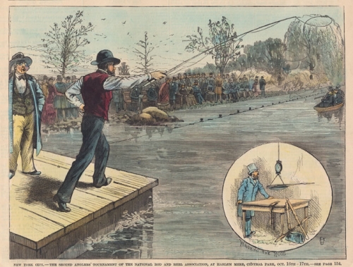 New York City. - The Second Anglers' Tournment of the National Rod and Reel Association, at Harlem Mere, Central Park, Oct. 16th-17th.