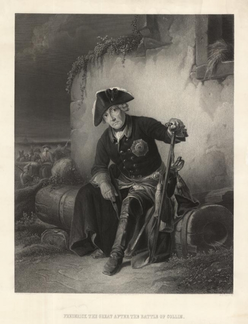Frederick the Great After the Battle of Collin.