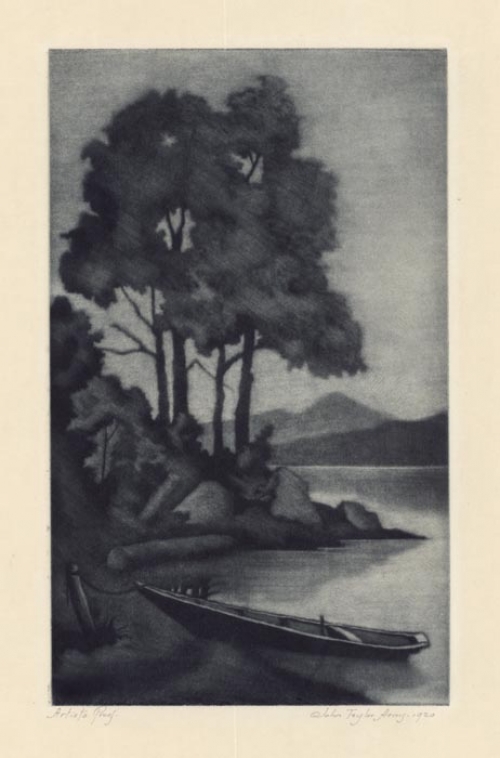 Moonlight, Rangeley Lake. [Clair de Lune, Rangeley].