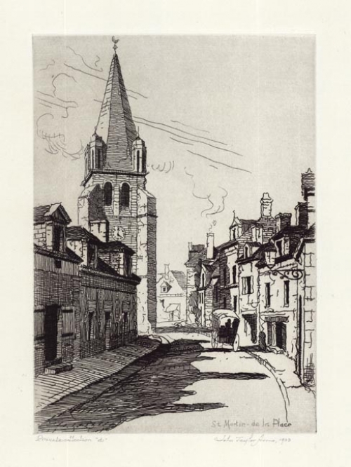 Saint Martin-de-la-Place (sketch).