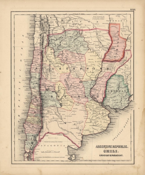 Argentine Republic, Chili, Uruguay & Paraguay.