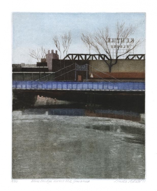Blue Bridge across the Gowanus.