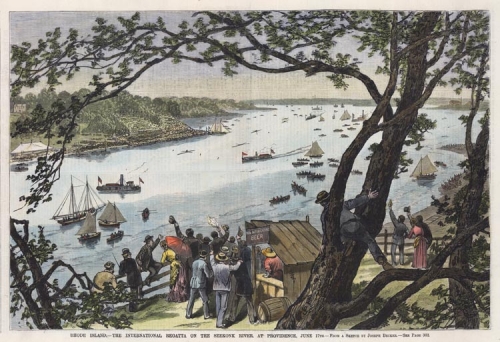 Rhode Island. - The International Regatta on theSeekonk River, at Providence, June 17th.