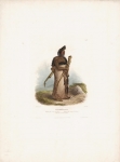 Mexkemahuastan.  Chief of the Gros-ventres des Prairies.  Vig. XX.