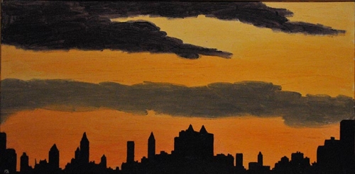 New York Sunset.