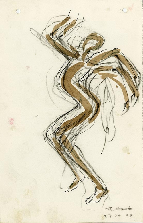 Dancer Zig-Zag.  (Presumably Sylvie Guillem.)