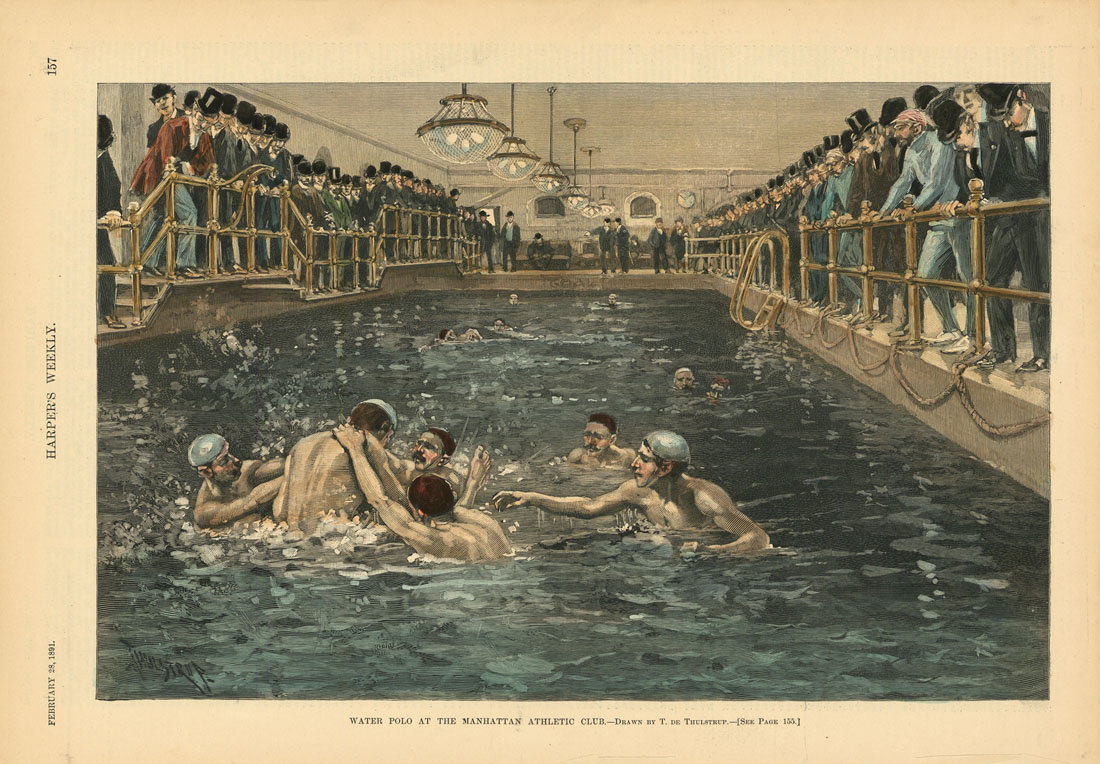 Water Polo at the Manhattan Athletic Club.