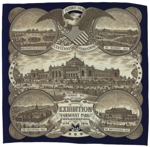 Centennial International Exhibition Fairmount Park, Philadelphia 1776-1876.