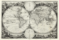 (Untitled) Orbis Terrarum Tabula Recens Emendata et in Lucem Edita.