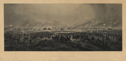 Gettysburg. Repulse of Longstreet's Assault.