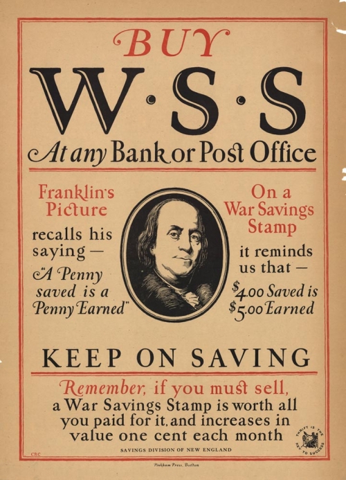 Buy W.S.S. at any Bank or Post Office.