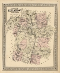 Plan of Rutland Co., Vermont.