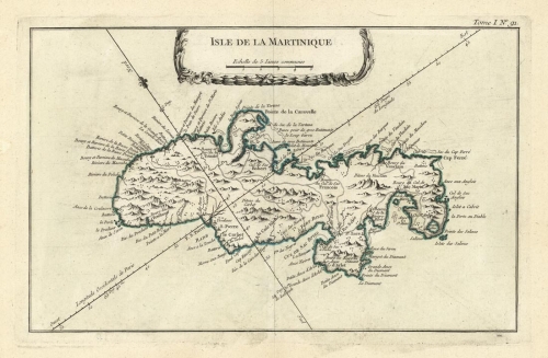 Isle de la Martinique.