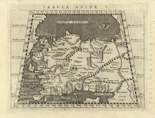 Tabula Asiae I. (Asia Minor)