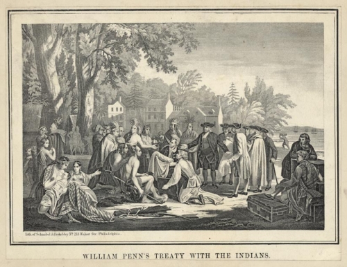 William Penn's Treaty with the Indians.