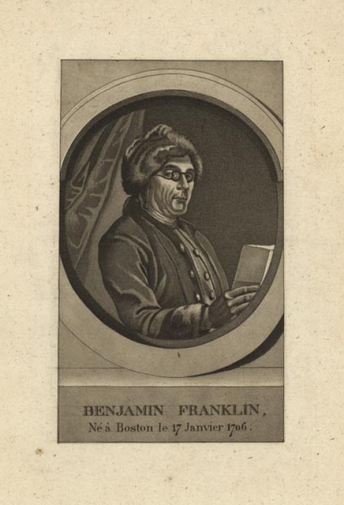 Benjamin Franklin, Ne a Boston le 17 Janvier 1706