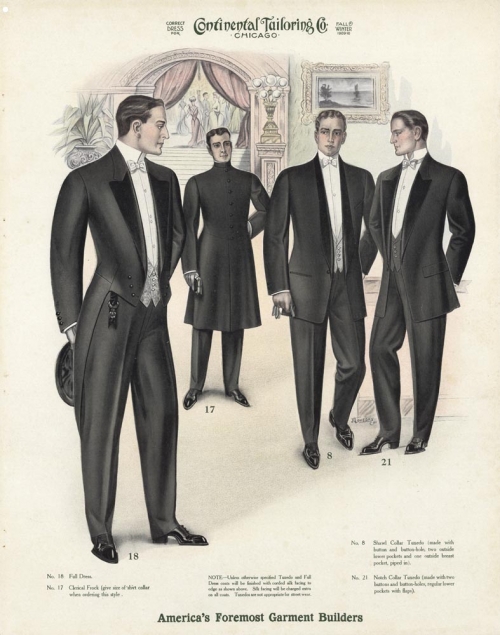 Continental Tailoring Co. Chicago. America's Foremost Garment Builders.