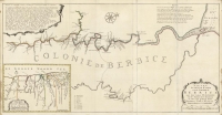 Nieuwe Gemeten Kaart van de Colonie de Berbice / Nieuwe Kaart van de Rivier Berbice en Suriname