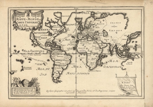 Mappe-Monde ou Carte Universelle.