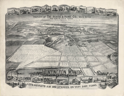 Map of Huntington Manor.