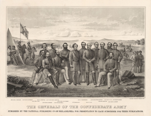 The Generals of the Confederate Army