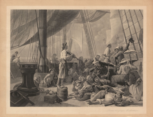 Pirates Decoying a Merchantman