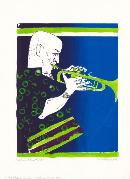 [Untitled.]  Trumpet Player.