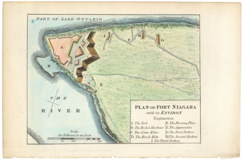 Plan of Fort Niagara with its Environ.