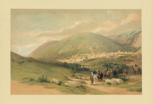 Nablous Ancient Shechem. April 17th 1839.