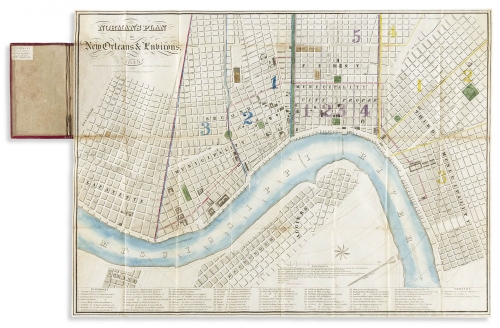 Norman's Plan of New Orleans and Environs.